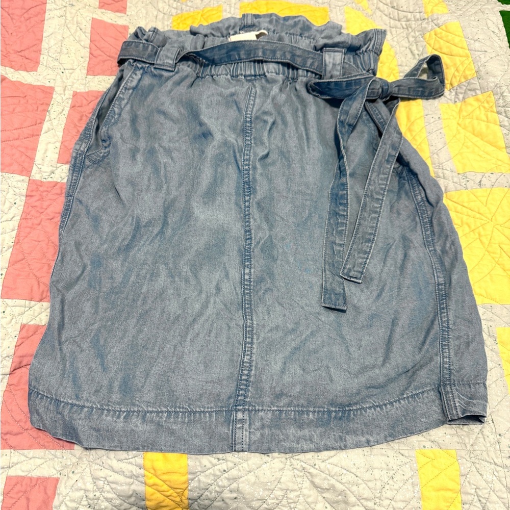 Diesel Denim/Chambray Blue Skirt